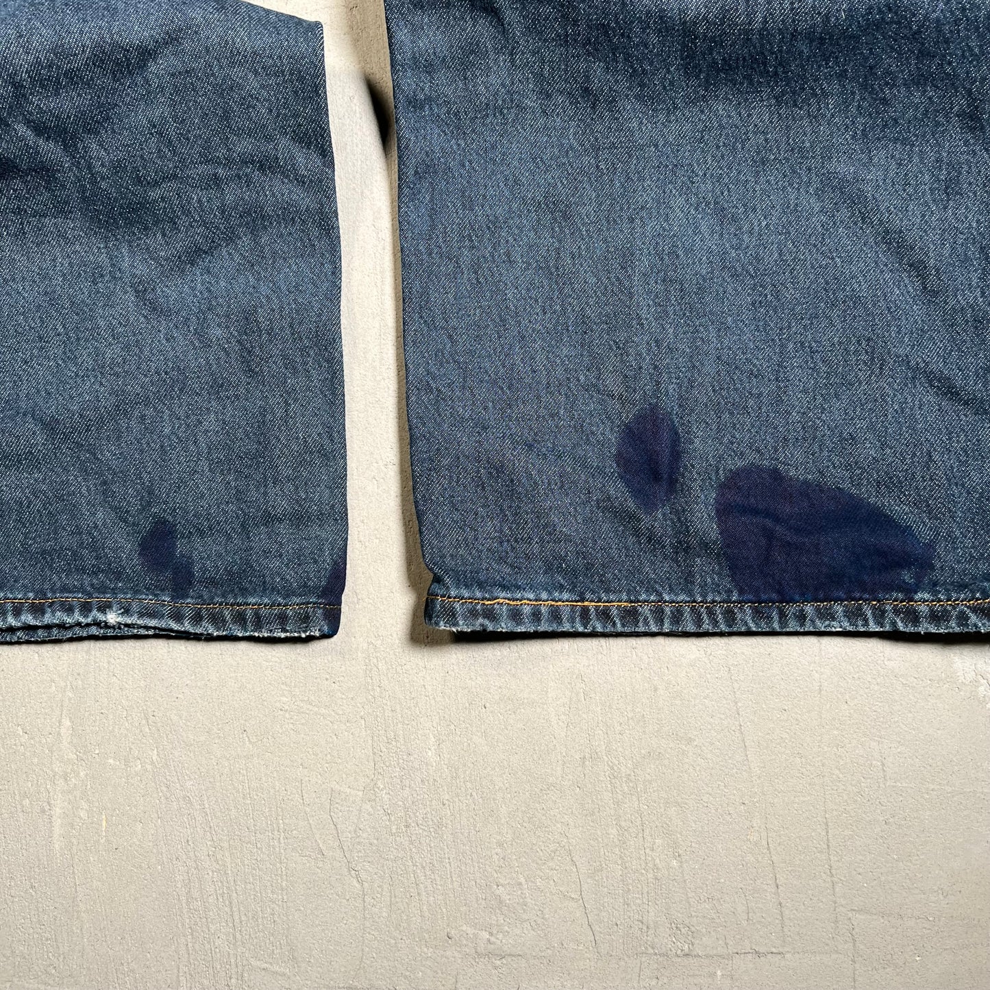 GV Gallery Raspbery Hills OG Stripe Blue Jeans Size 38 USED x17617