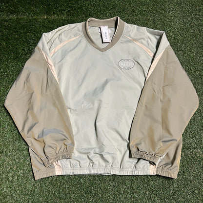 Kith Kith New York Chest Logo Light Green Windbreaker Size Large NEW x13822
