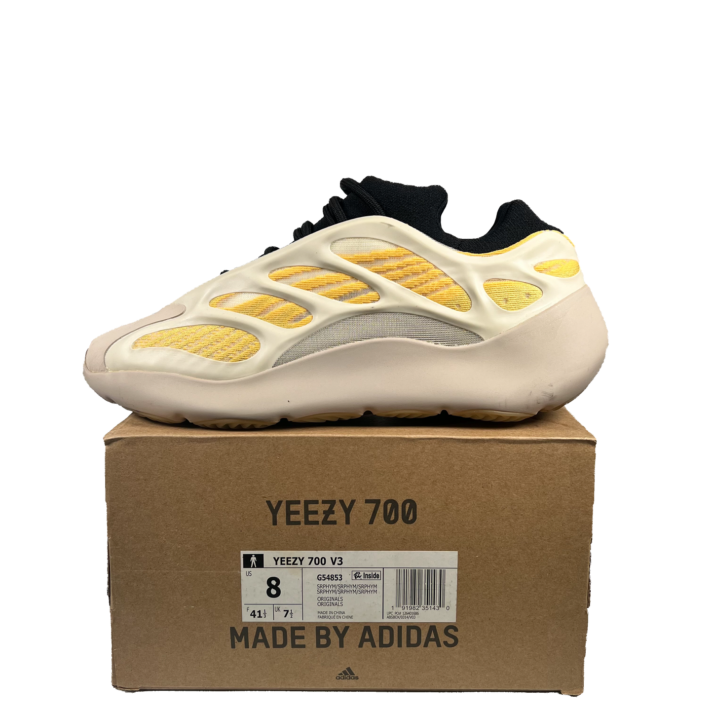 Yeezy 700 V3 Azael (2019) Size 8 USED s19536