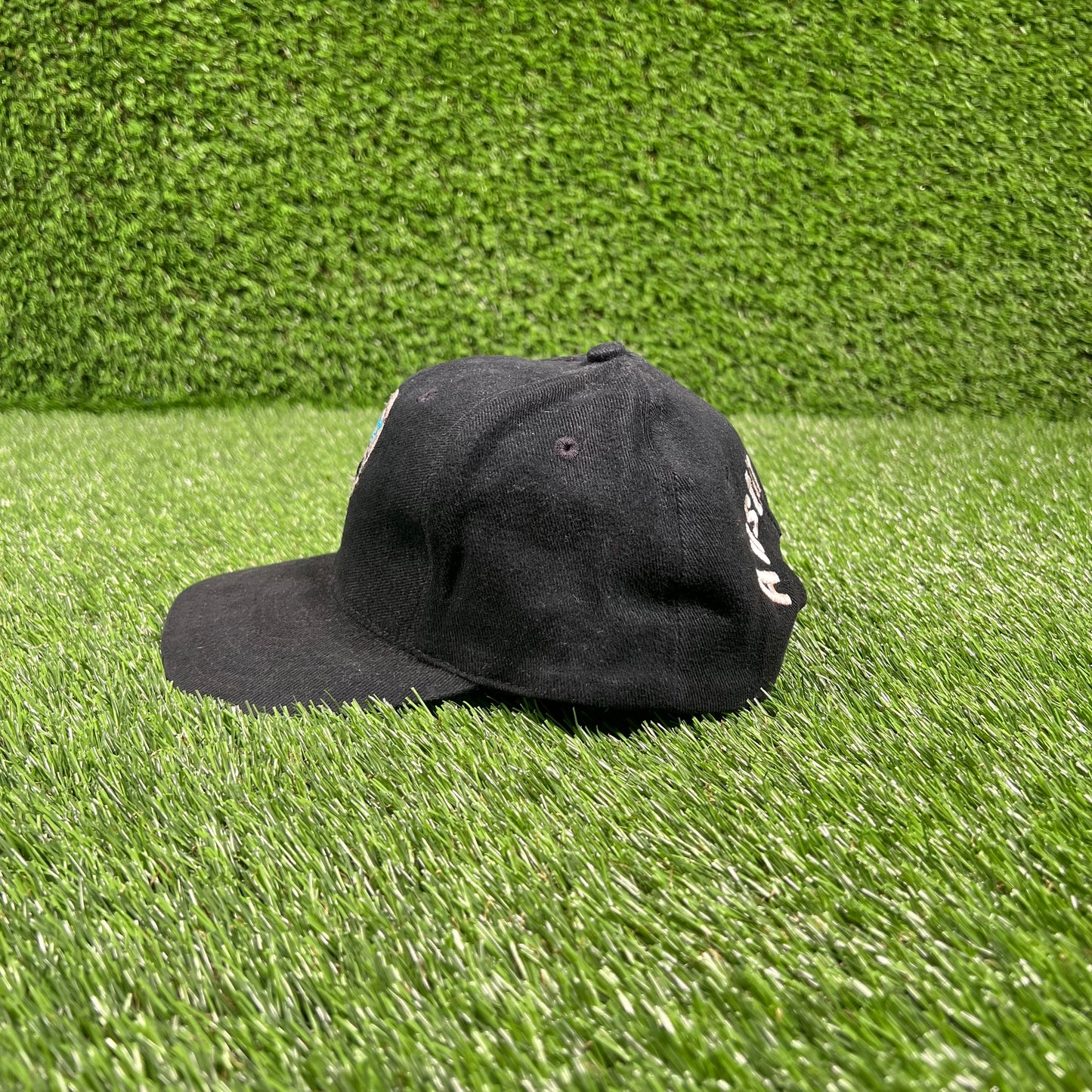 1990s Stone Cold Steven Austin WWF Black Snapback USED v18091