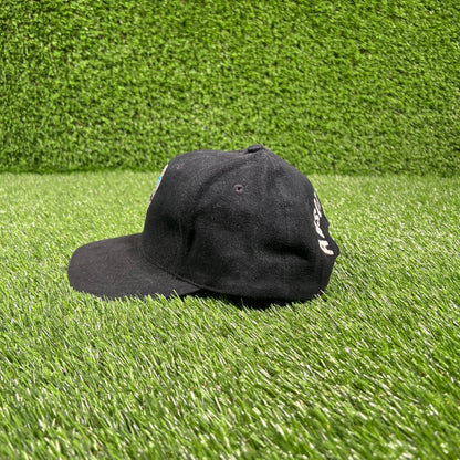 1990s Stone Cold Steven Austin WWF Black Snapback USED v18091