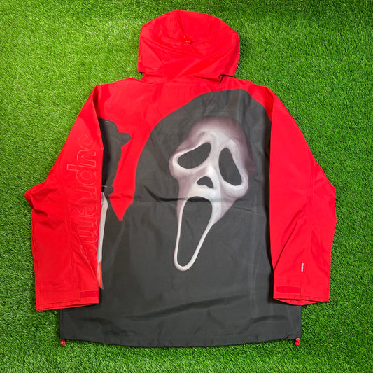 Supreme Gore-Tex Ghostface Red Shell Jacket Size XL NEW x16955