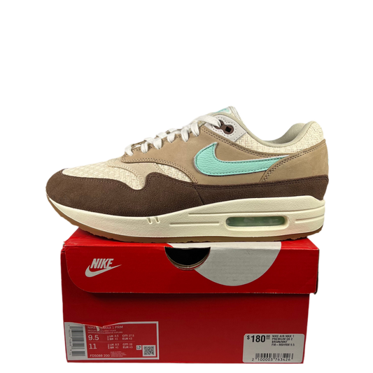 Nike Air Max 1 Crepe Brown (2022) Size 9.5 USED s18848
