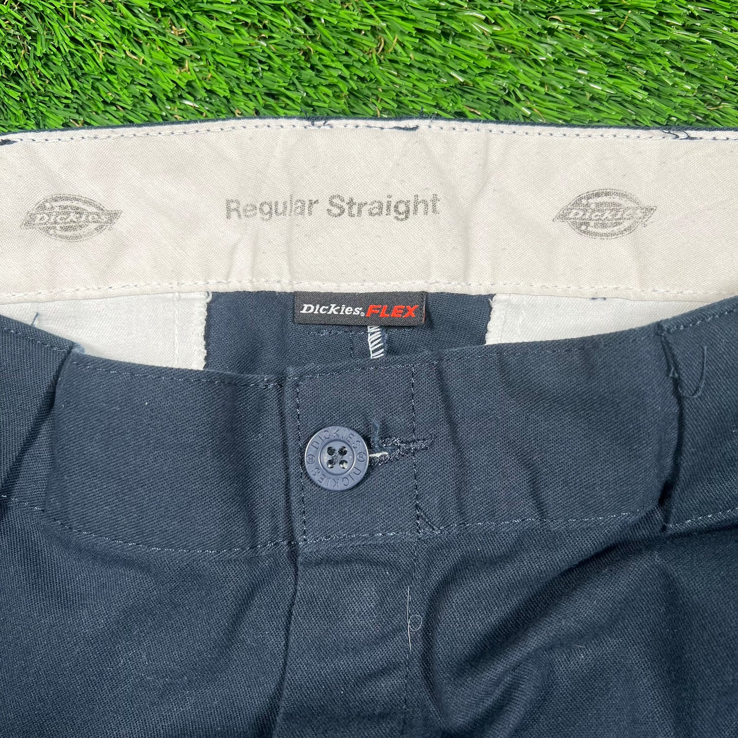 Dickies Navy Blue Cargo Pants Size 34x30 USED v18617