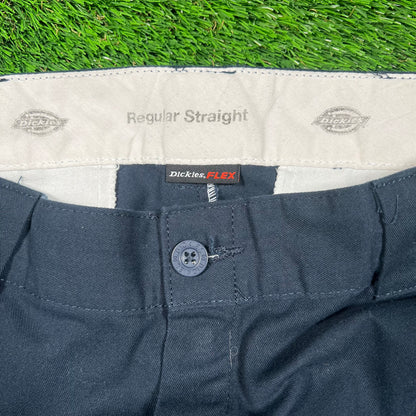 Dickies Navy Blue Cargo Pants Size 34x30 USED v18617