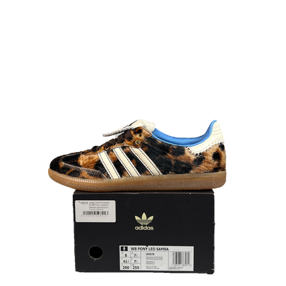 Adidas Samba Pony Hair Wales Bonner Leopard (2023) Size 8 NEW s23305