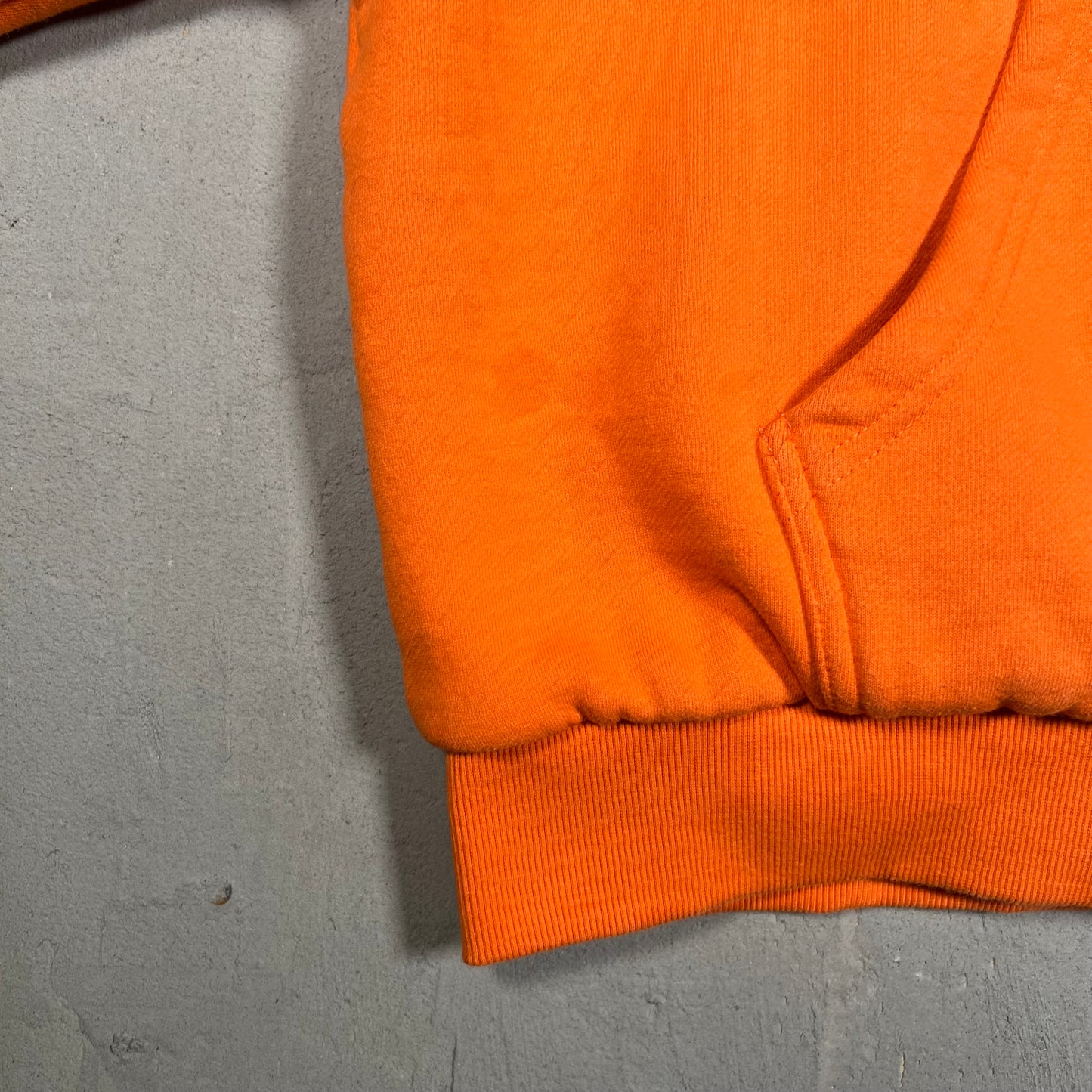 Hidden Season Orange/Yellow Reversible Hoodie Size Small USED x17202