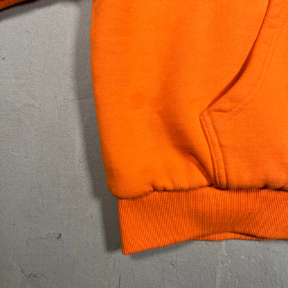 Hidden Season Orange/Yellow Reversible Hoodie Size Small USED x17202