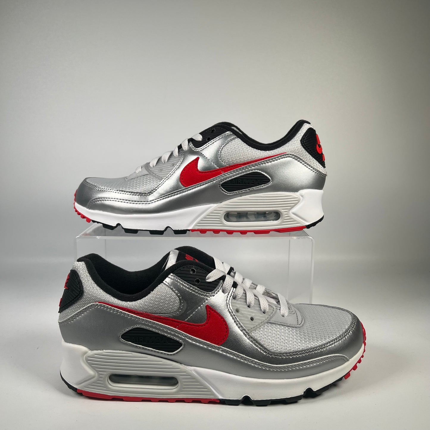 Nike Air Max 90 Icons Silver Bullet (2023) Size 10 New s19544