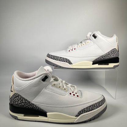 Jordan 3 White Cement Reimagined (2023) Size 11.5 NEW s18831