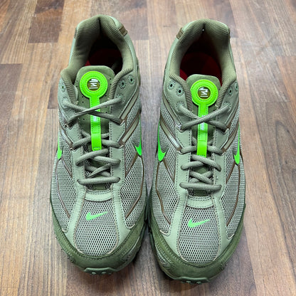 Nike Shox Supreme Olive 2022 Size 13 USED s16548