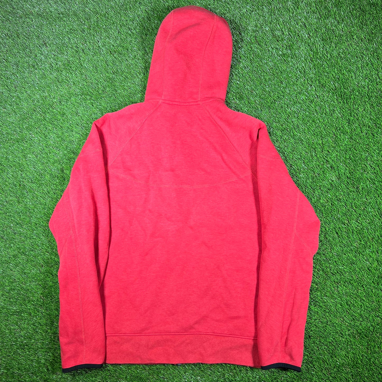 Nike Tech Red Hoodie Size Large USED v16928