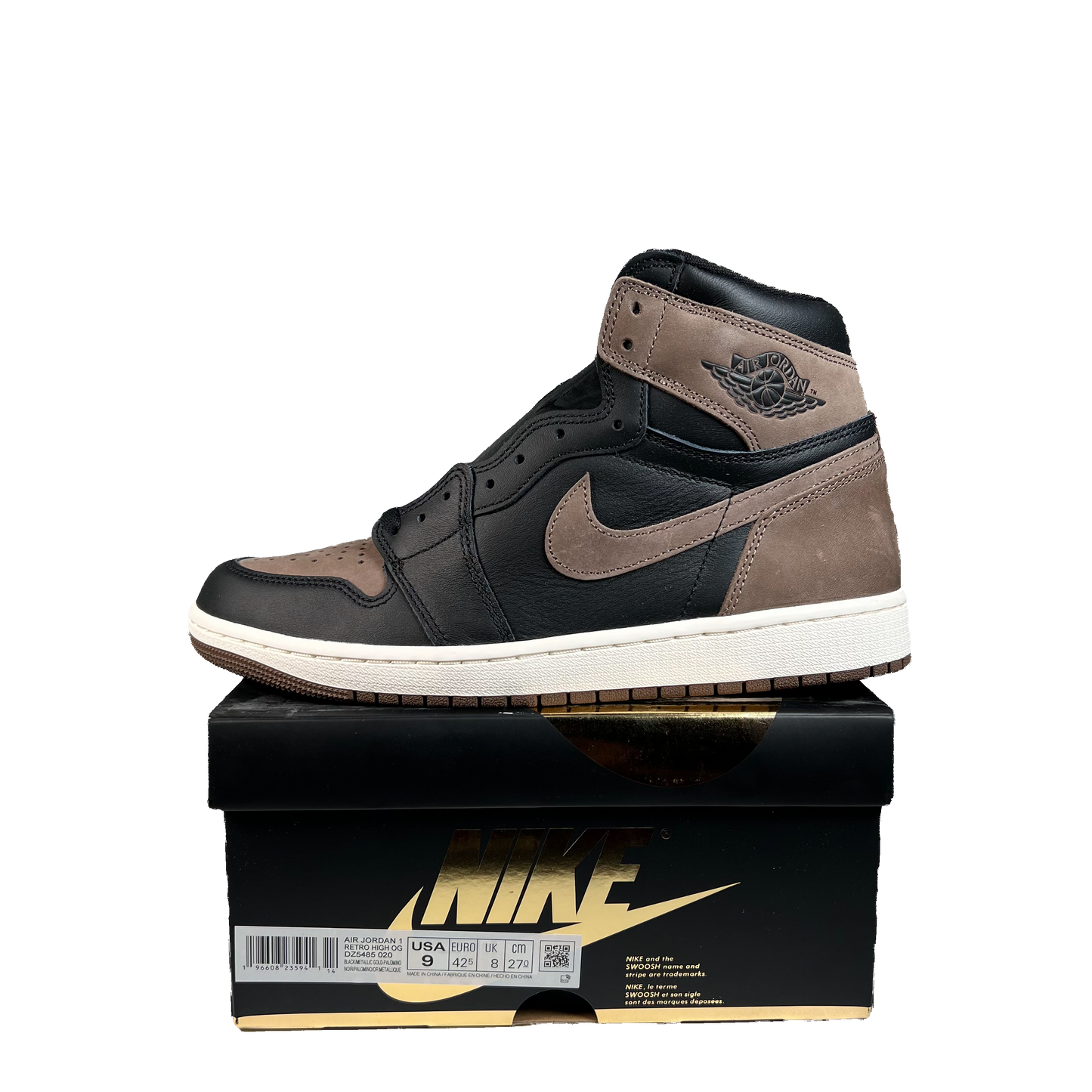 Jordan 1 High Palomino (2023) Size 9 NEW s22151