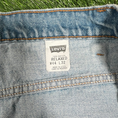 1993 Levi's 540 Blue Denim Jeans Size 44 USED v16851