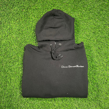 Champion Dover Street Market DSM Black Hoodie Size Medium NEW x16293