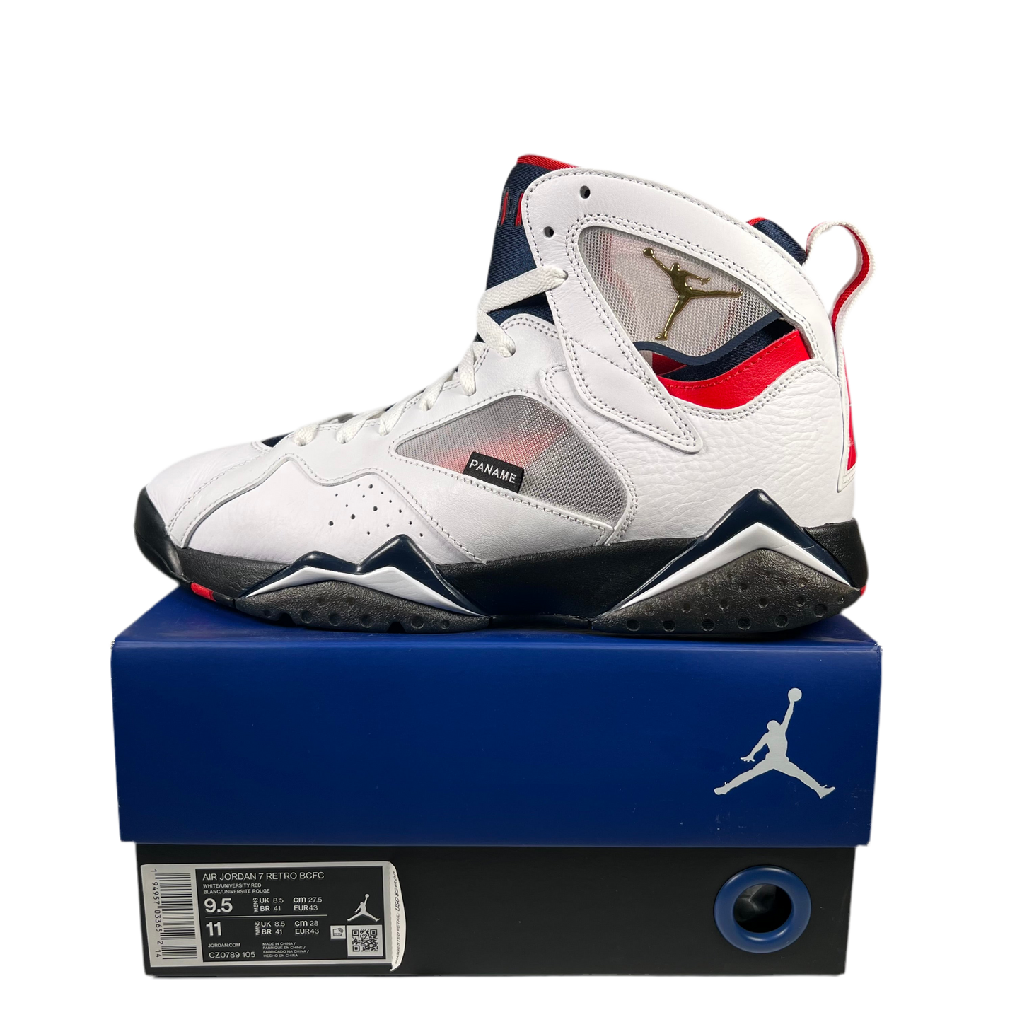 Jordan 7 BCFC Paris Saint-Germain (2021) Size 9.5 USED s18285