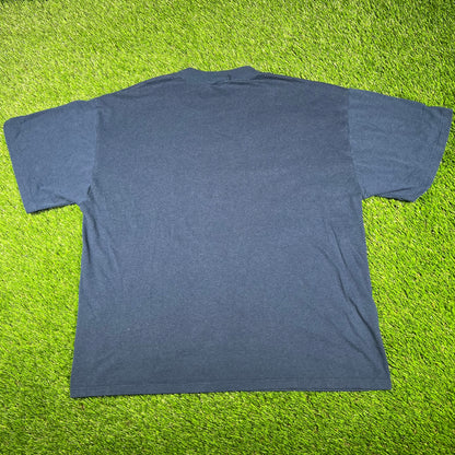 1990's Navy "The Citadel" Tee Size XL USED v17004