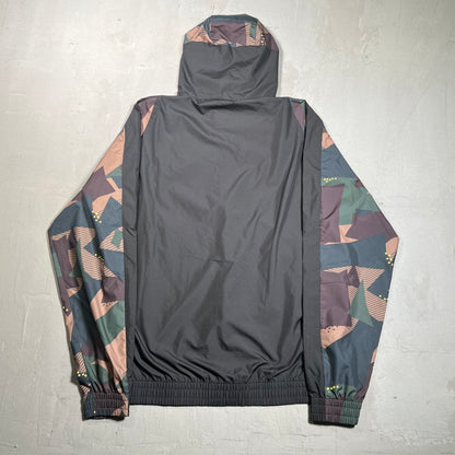 Oakley Half Camo Lightweight Zip Up Jacket Size Small USED v18935