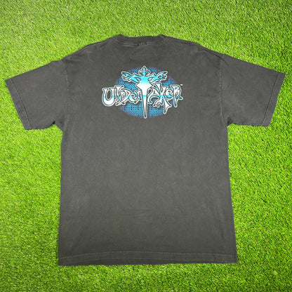 2000 Undertaker "American Badass" Black Tee Size XL USED v17085