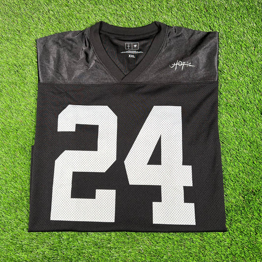 Cactus Jack Fanatics Black Raiders Jersey Size XXL USED x15417