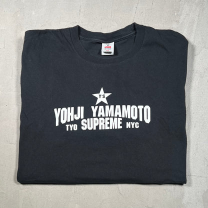 Supreme Y's by Yohji Yamamoto Star Tee Black (2025) Size XXL USED x17324