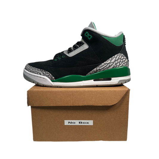 Jordan 3 Pine Green (2021) Size 8 USED s17610