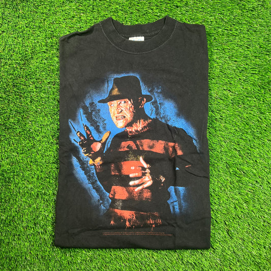 2002 Freddy Kreuger Black Tee Size Medium USED v18460