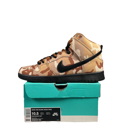 Nike SB Dunk High Desert Camo (2019) Size 10.5 USED s21003