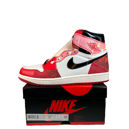 Jordan 1 Spider Man Across The Spider Verse (2023) Size 10 NEW s23129