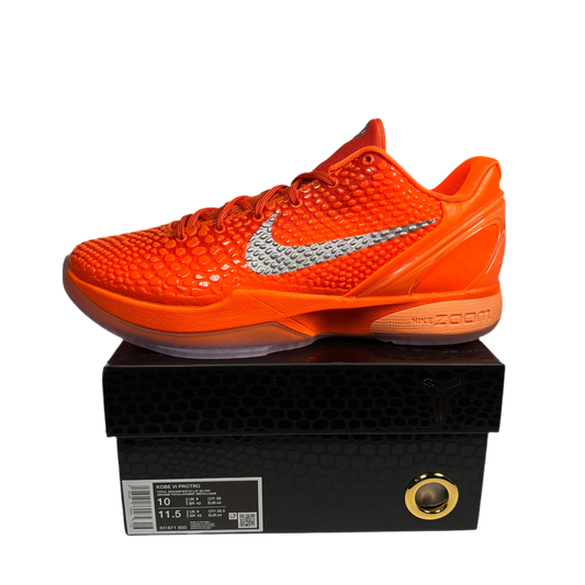 Nike Kobe 6 Total Orange (2025) Size 10 NEW s17615