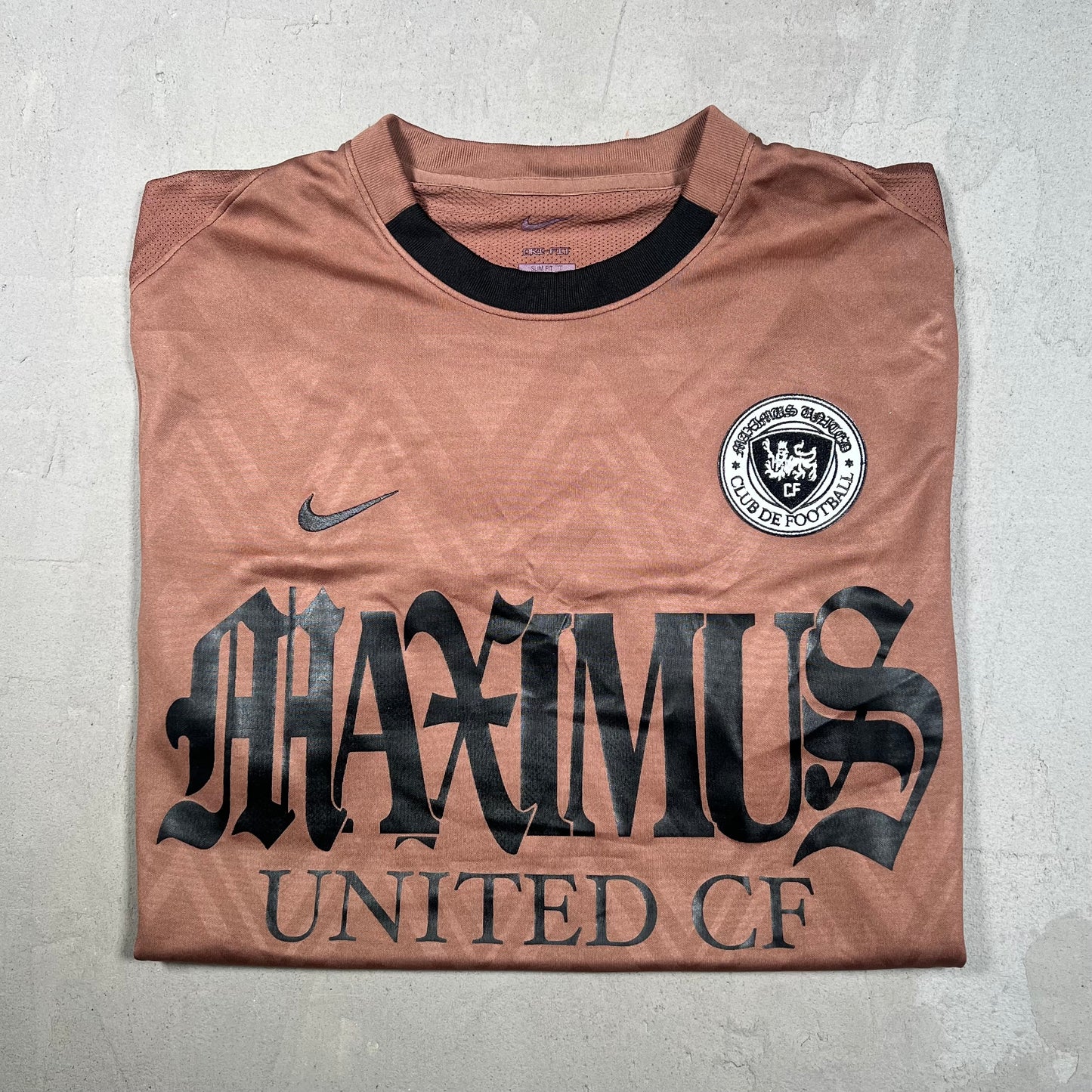 Nike Travis Scott Circus Maximus Soccer Jersey Brown Size Large USED x17350