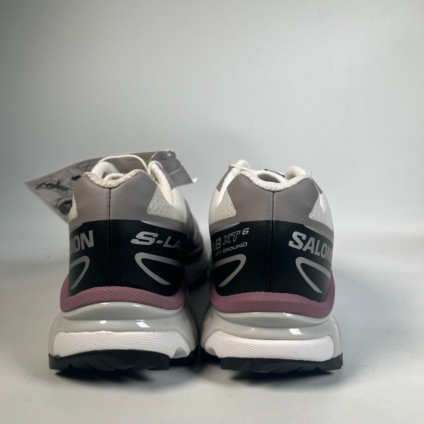 Salomon XT-6 White Black Dusky Orchid (2026) Size 7.5 NEW s21564