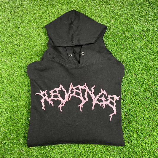XXXtentacion Black Revenge Hoodie Size Large USED x14488