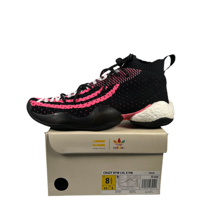 Adidas Crazy BYW LVL Pharell Ambition Black (2018) Size 8.5 USED s18723