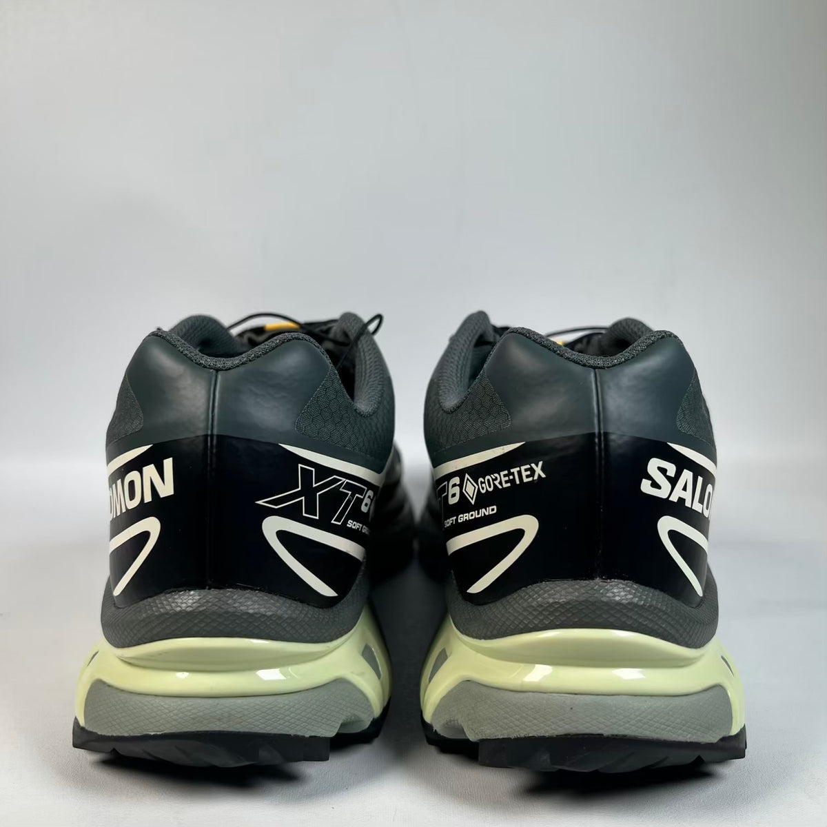 Salomon XT-6 Gore Tex Black Lime (2024) Size 10.5 USED s23535