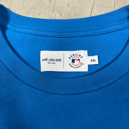 Aime Leon Dore Los Angeles Dodgers Bluye Tee (Cropped) Size XXL USED x18506