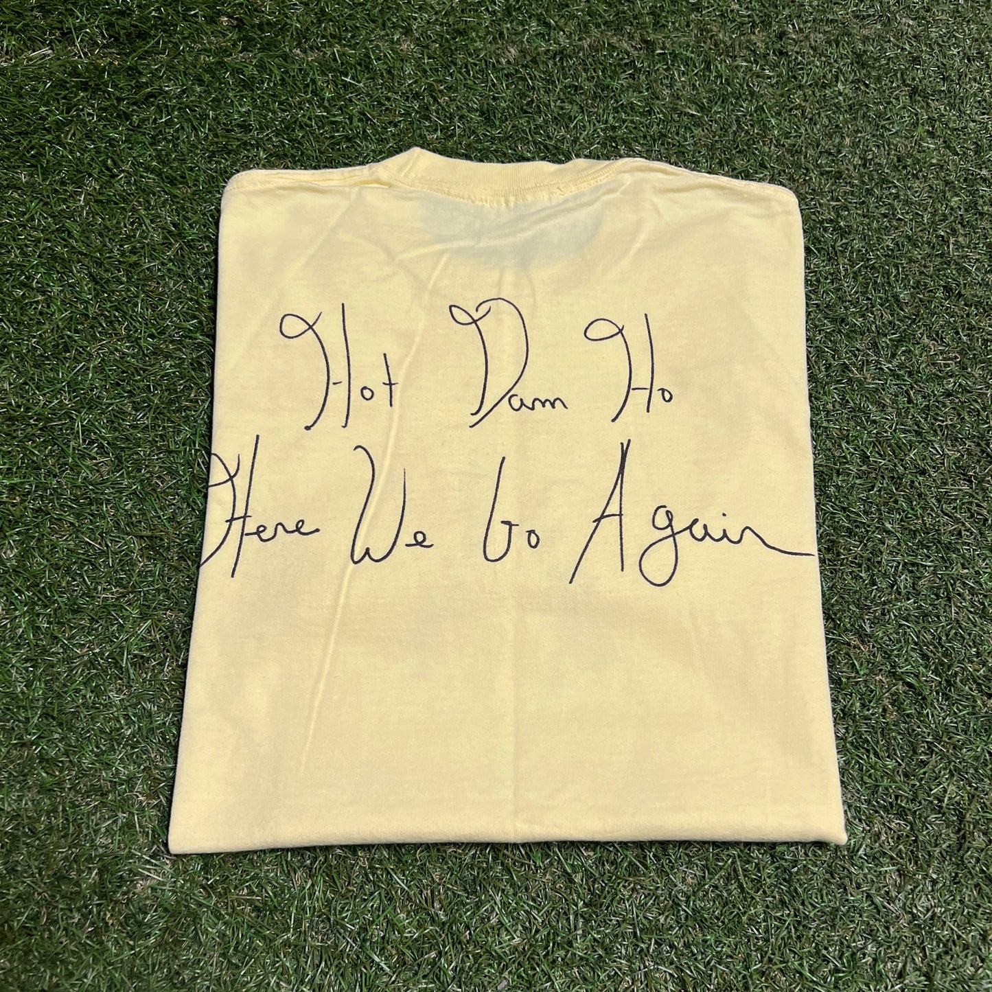 Supreme Lil' Kim Yellow Portrait Tee Size Small USED x14086