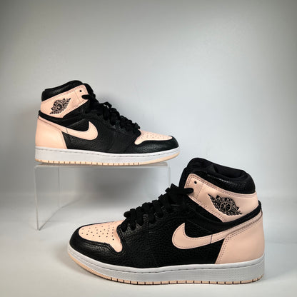 Jordan 1 High Black Crimson Tint (2019) Size 9.5 USED s21942