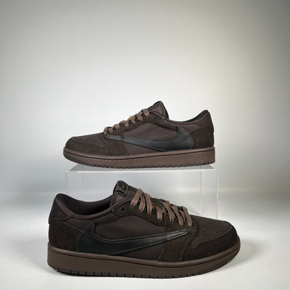 Jordan 1 Low Travis Scott Velvet Brown (2024) Size 9 USED s20246