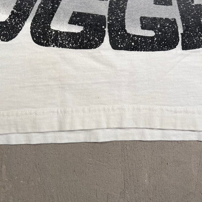 1995 Taz White "Always Rugged" Hilfiger Spoof Tee Size XL USED v17251