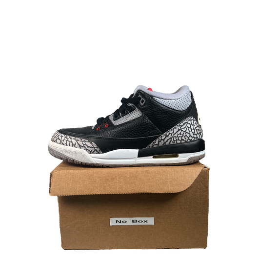 Jordan 3 Black Cement (2018) Size 5.5y USED s22170