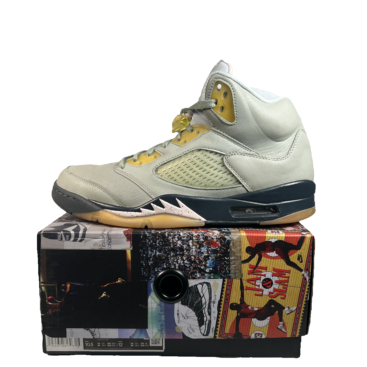 Jordan 5 Jade Horizon (2022) Size 10.5 USED S23016