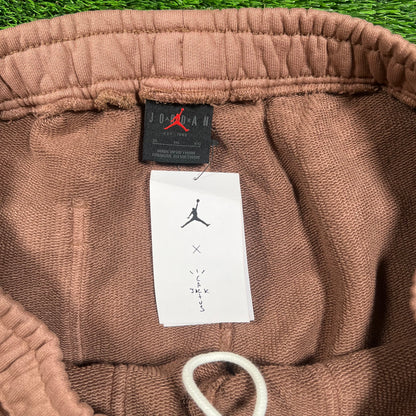 Jordan Travis Scott Archaeo Brown Sweatpants Size XL NEW x16164