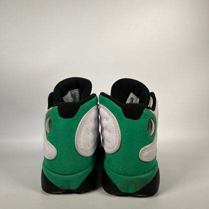 Jordan 13 White Lucky Green (2020) Size 6.5y USED s18587