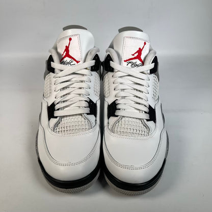 Jordan 4 White Cement (2025) Size 8.5 USED s23581