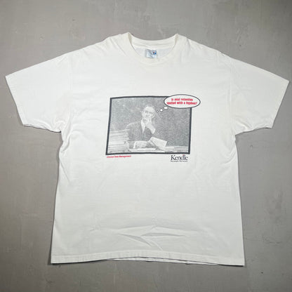Is anal retentive tee white Size XL USED v13595