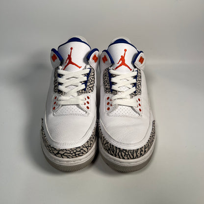 Jordan 3 Knicks (2019) Size 8 USED s17609
