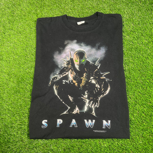 1990's Spawn Todd Mcfarlane Stanley Black Tee Size XL USED v17705
