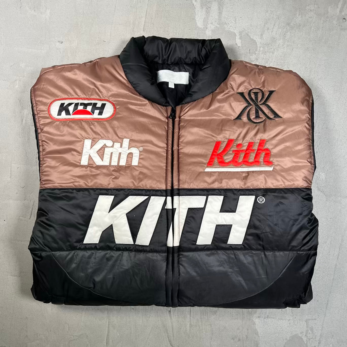 Kith Brixton Puffer Jacket Size Large USED x18783