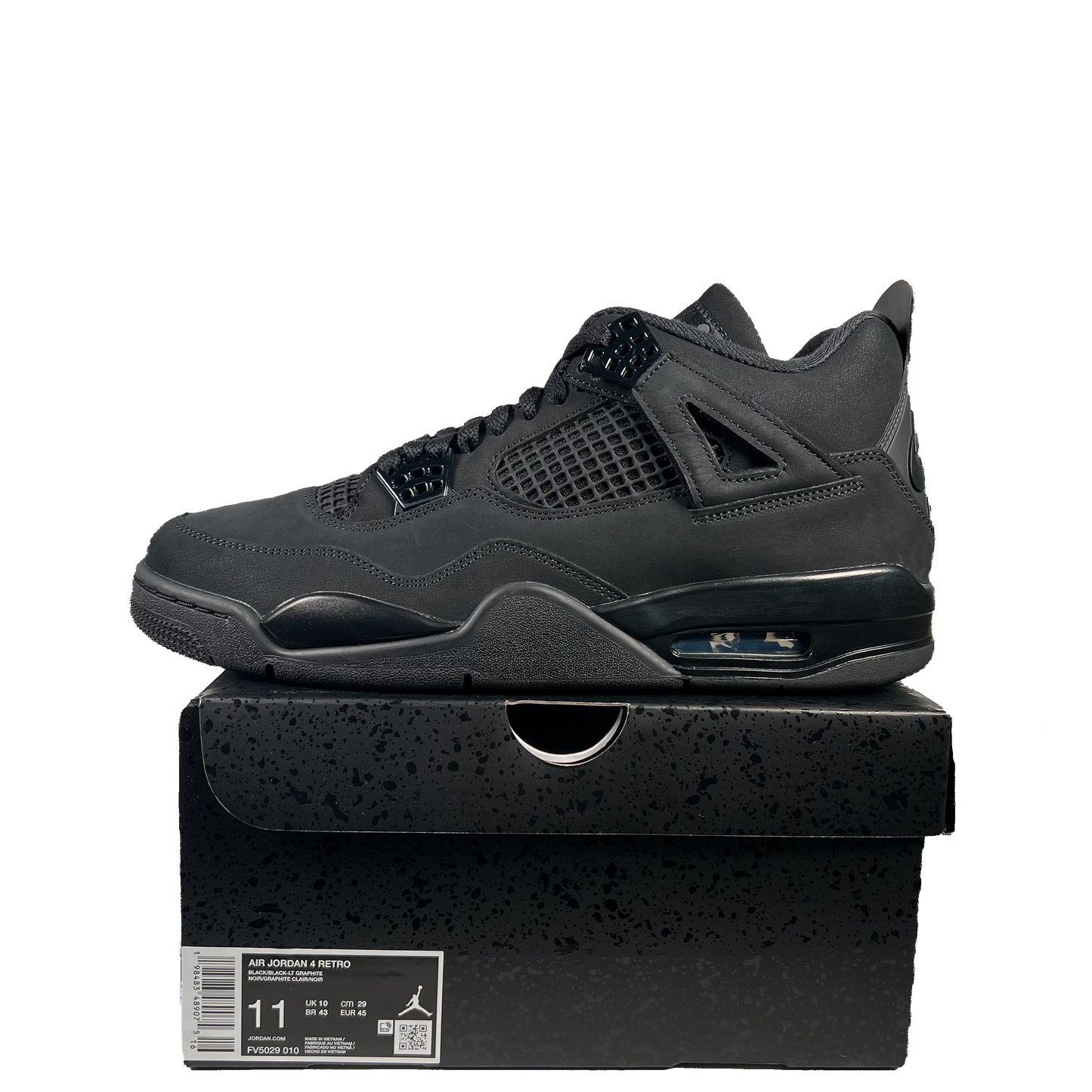 Jordan 4 Black Cat (2025) Size 11 NEW S19702